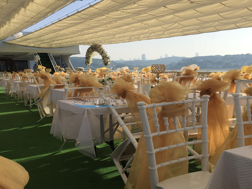 teknede düğün İstanbul